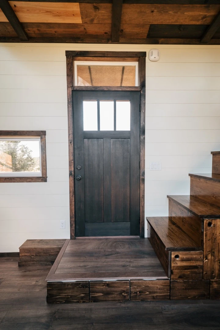 The Silhouette's staircase storage looks very generous