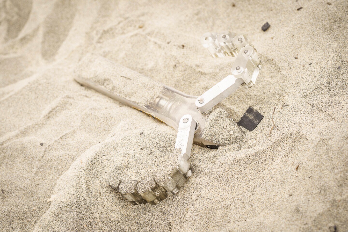 The robot's current speed is said to be comparable to that of subterranean creatures such as worms and clams