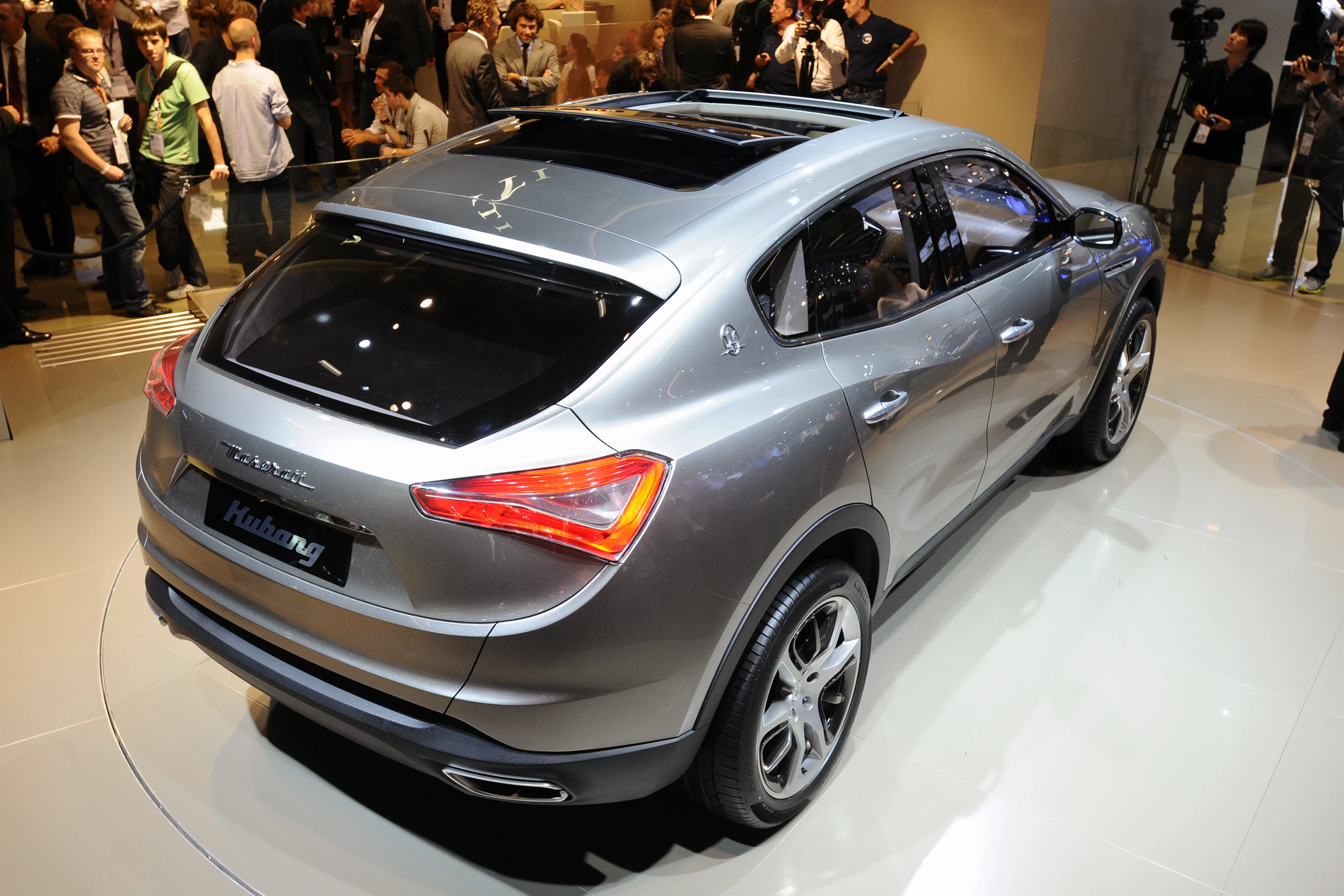 The new Maserati Kubang