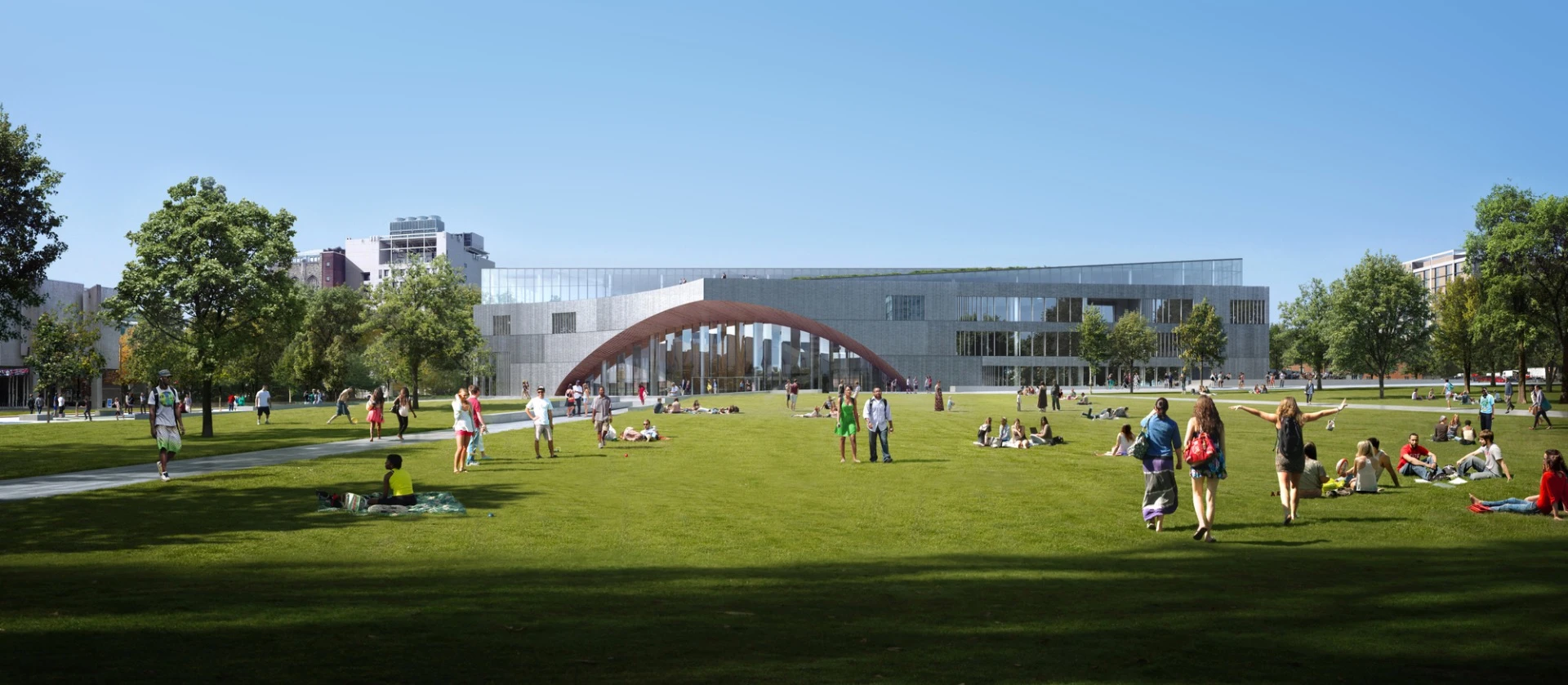 The library will serve approximately 37,800 students and offer access to the university's book collection
