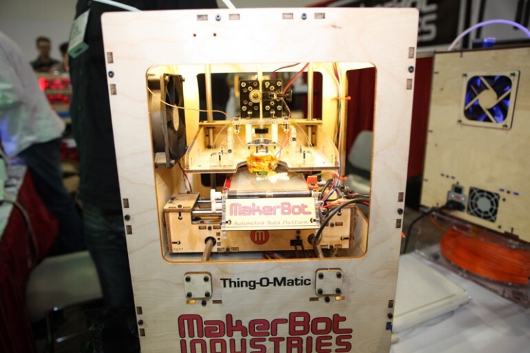 The MakerBot Thing-O-Matic lets you print your own custom gifts