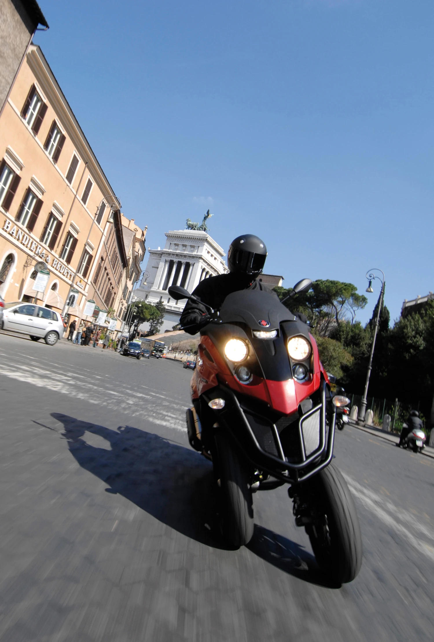Gilera's Fuoco has a 500cc engine