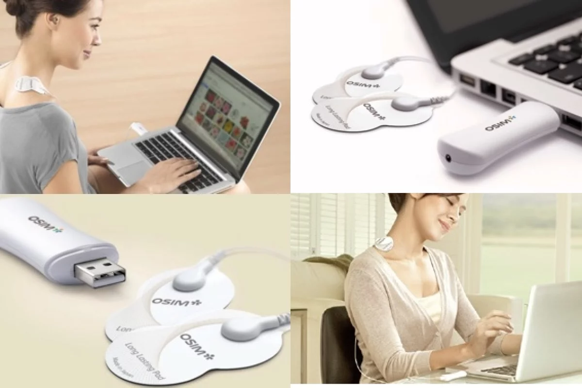 There are four pre-programmed massage routines plus you can make and record your own on uPixie's 2GB external memory card.