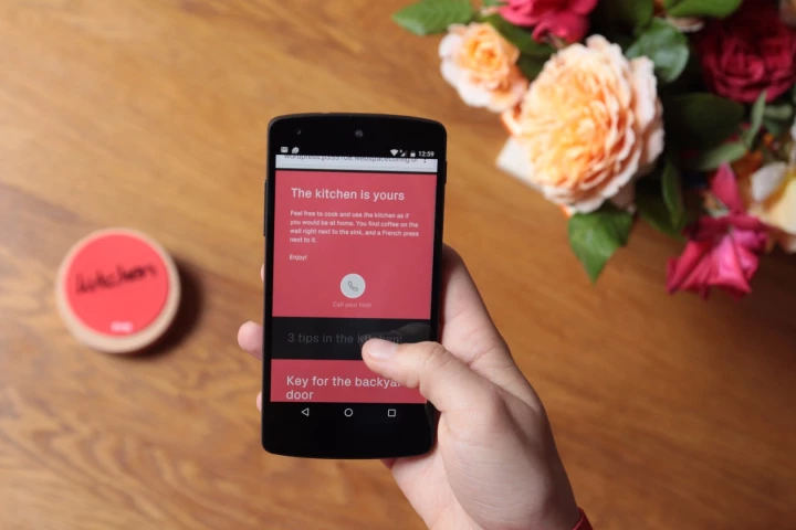 The aim of Ping is to improve the experience of staying at an Airbnb property for guests