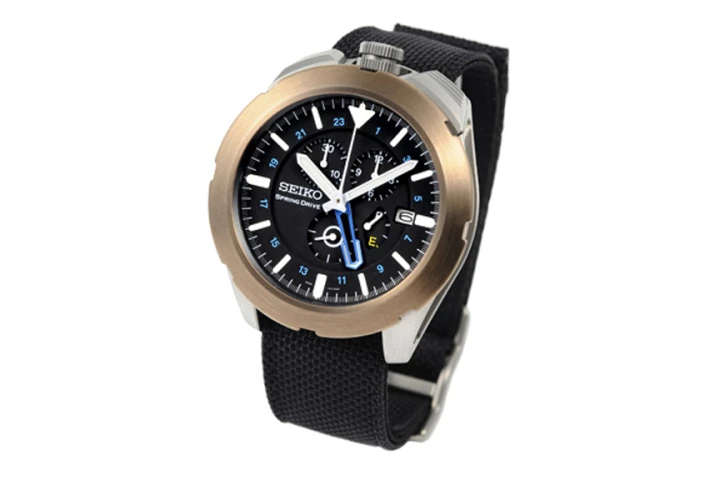 The Seiko Spring Drive Spacewalk watch is perfect if you're planning a leisurely Sunday afternoon walk - in space
