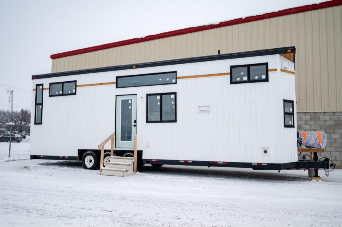 Tiny house packs in home comforts without sacrificing portability