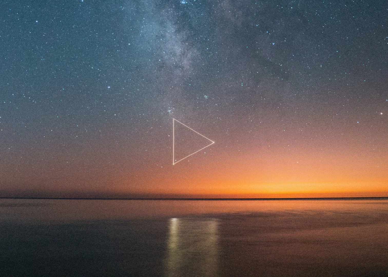 This Aeroglyph image almost seems like it is mapping out an imaginary constellation