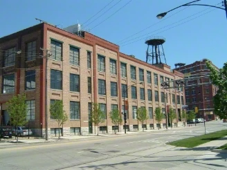 The Blue Island/Cermak Sustainable Streetscape project phase one is on Cermak Road, Chicago a former industrial zone (Image: CDOT)