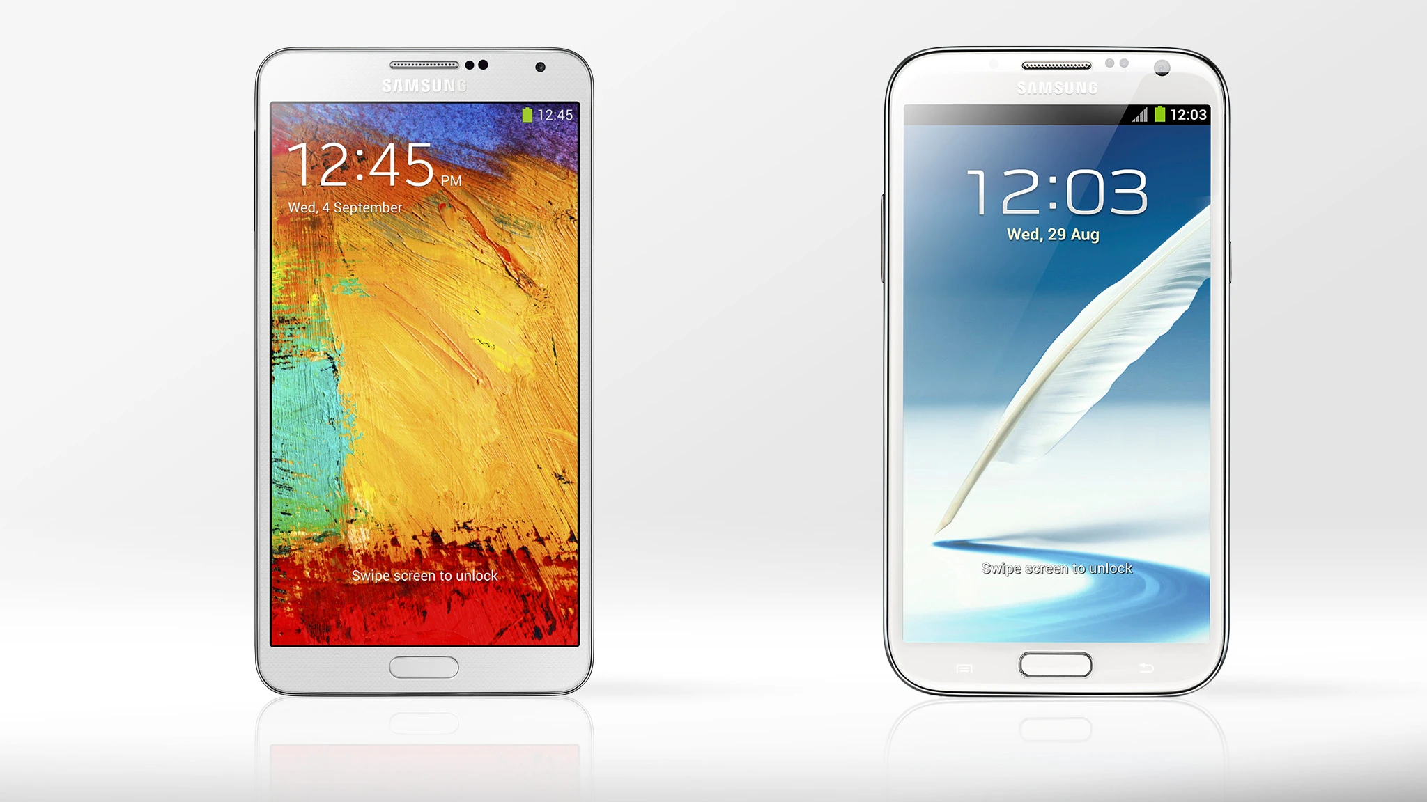 Gizmag compares the new Galaxy Note 3 with its predecessor, the Galaxy Note 2