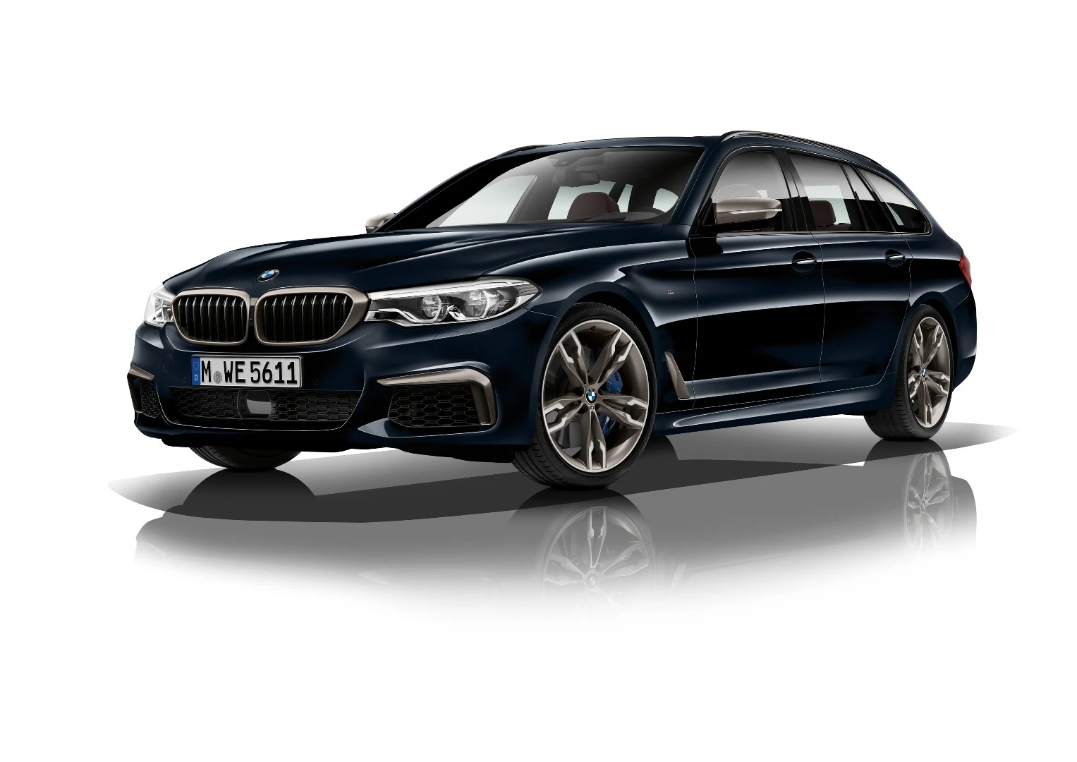 The BMW M550d xDrive is a quad-turbo diesel monster