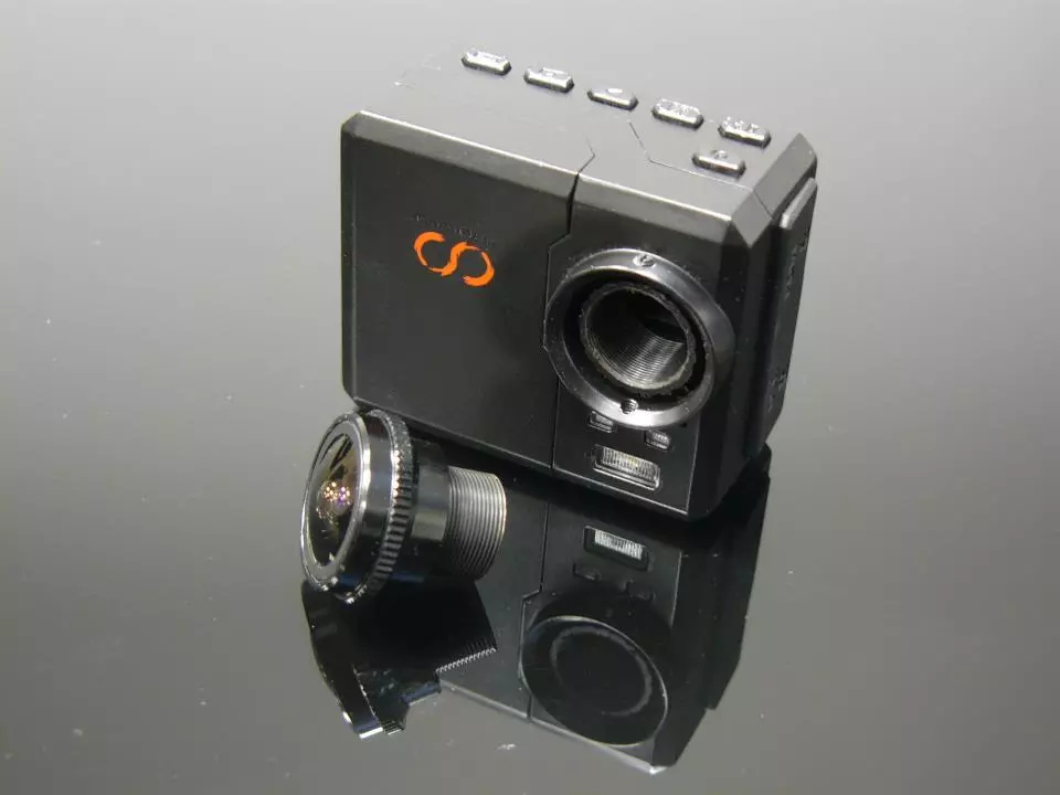 Interchangeable lenses are a defining feature of the Infinity