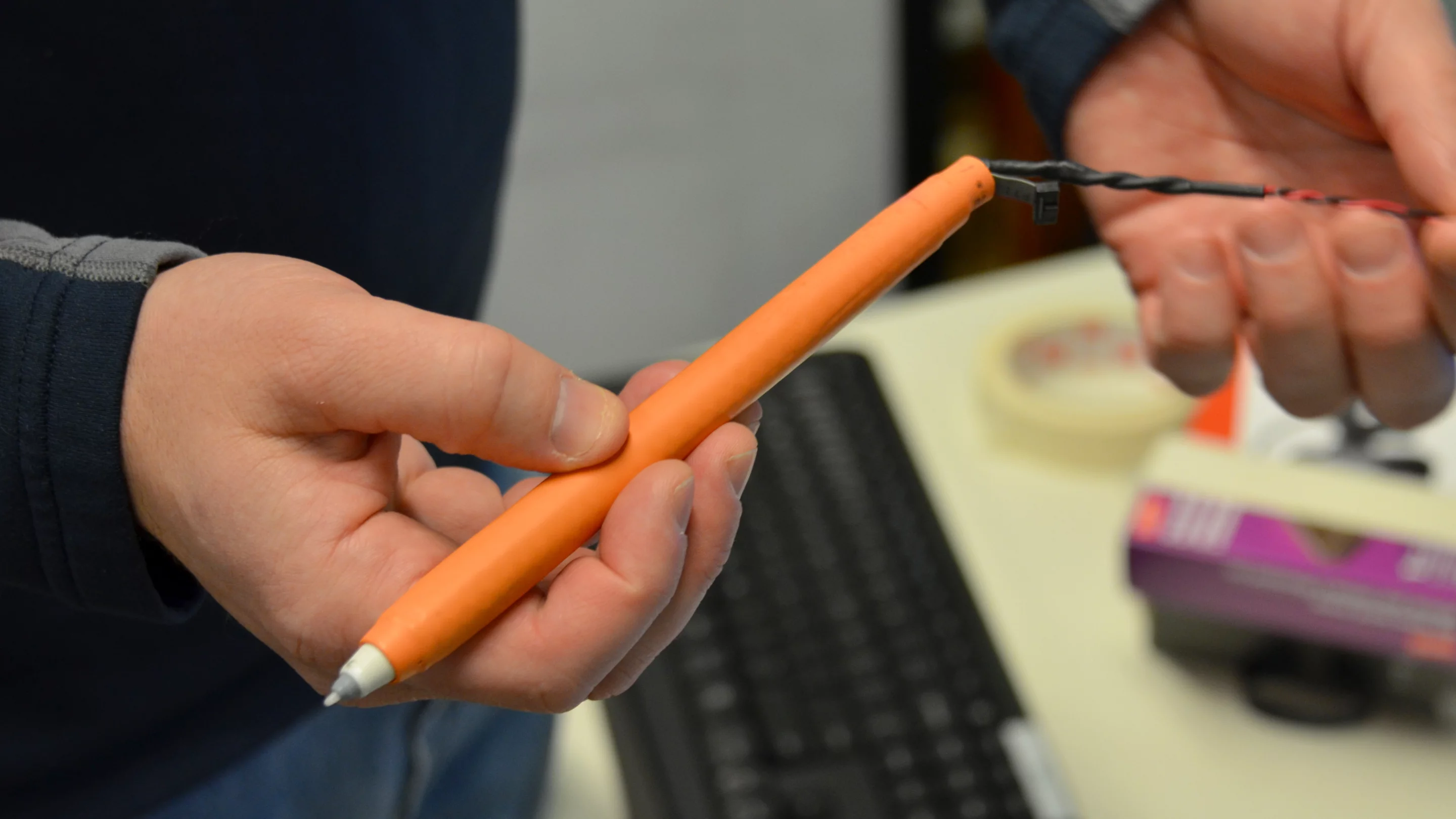 Microsoft demonstrated impressive new research based on grip sensors in styluses and tablets