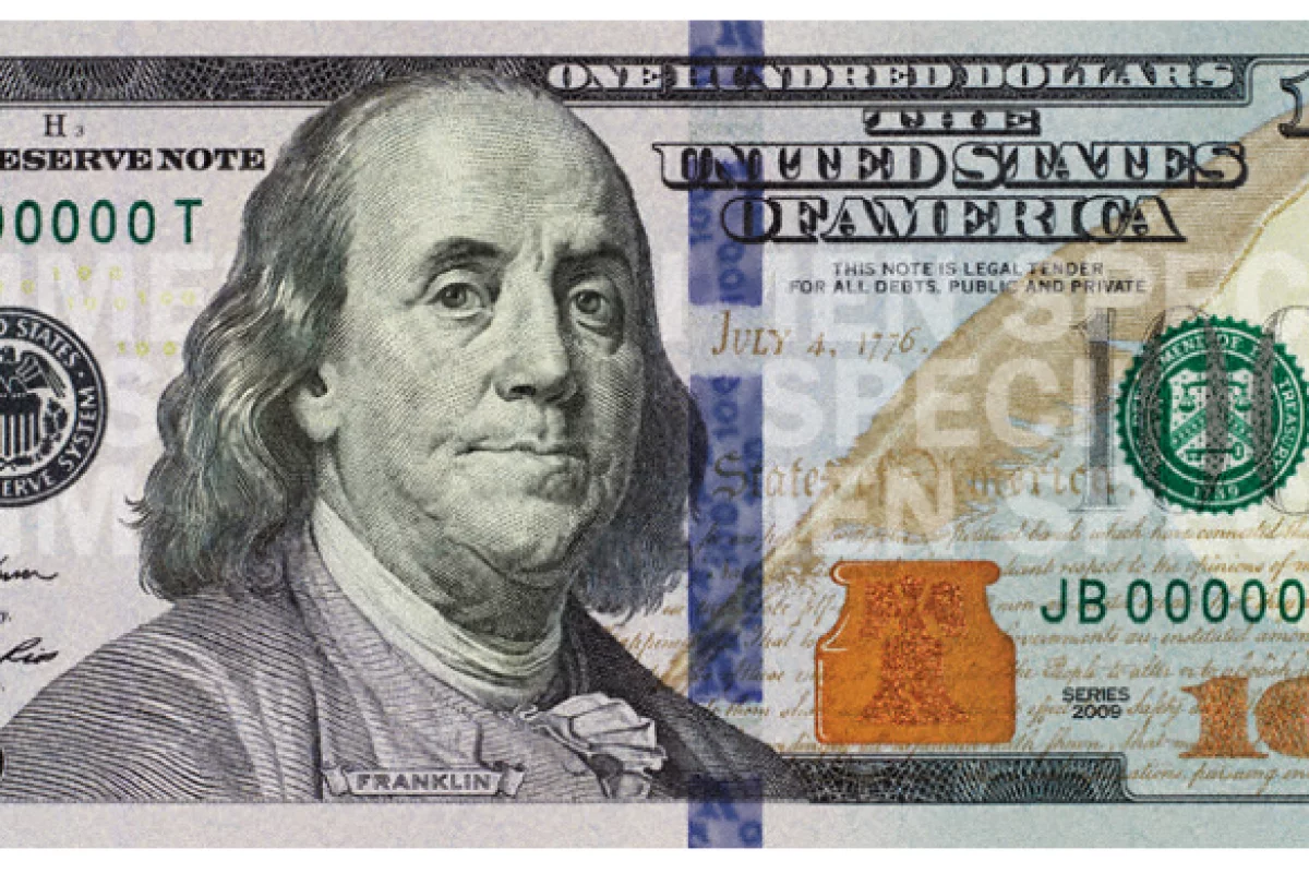 The new $100 bill will enter circulation on Tuesday