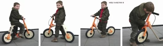 Kid Balance can be a bike or a scooter