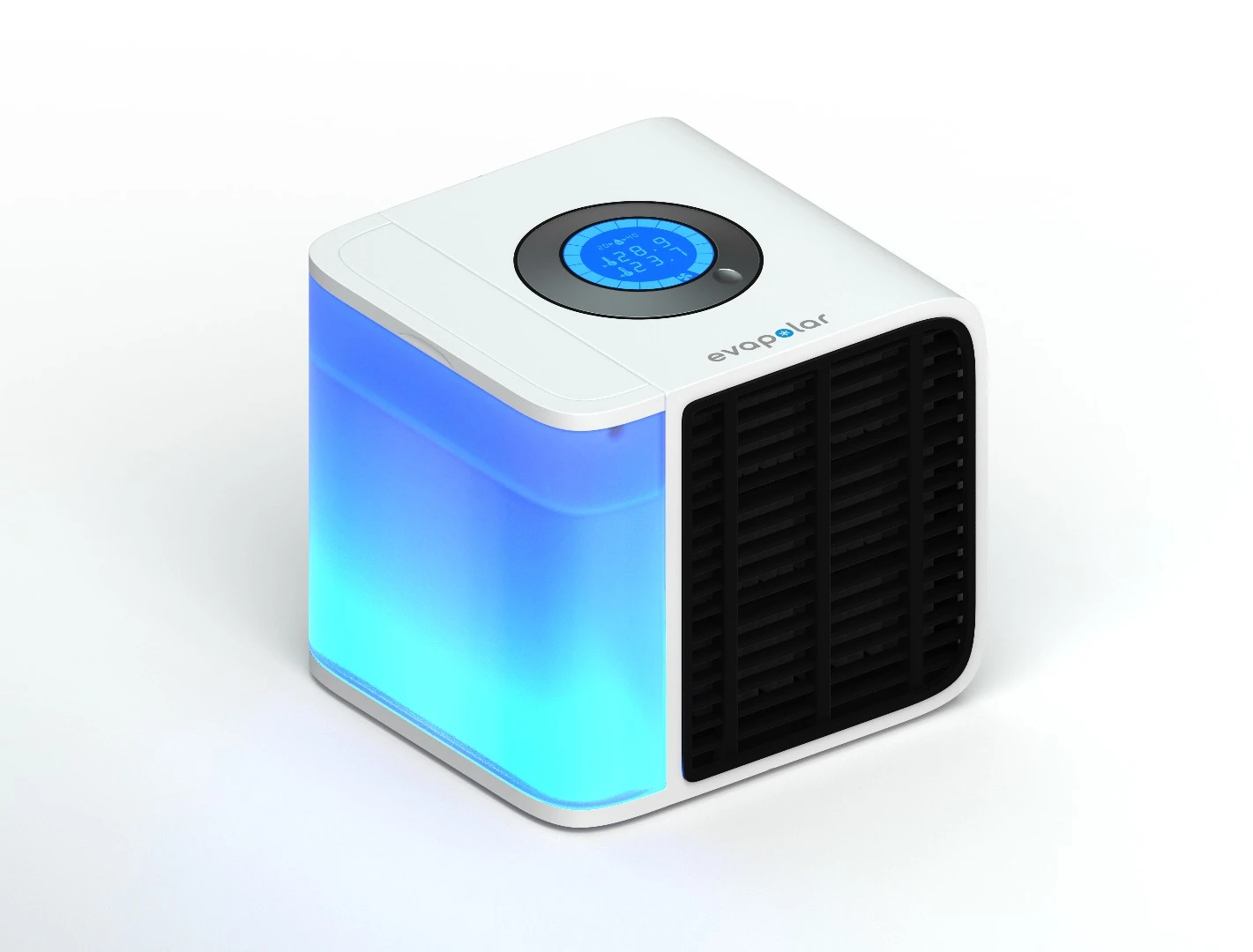 The Evapolar is currently limited to black and white (pictured) color options