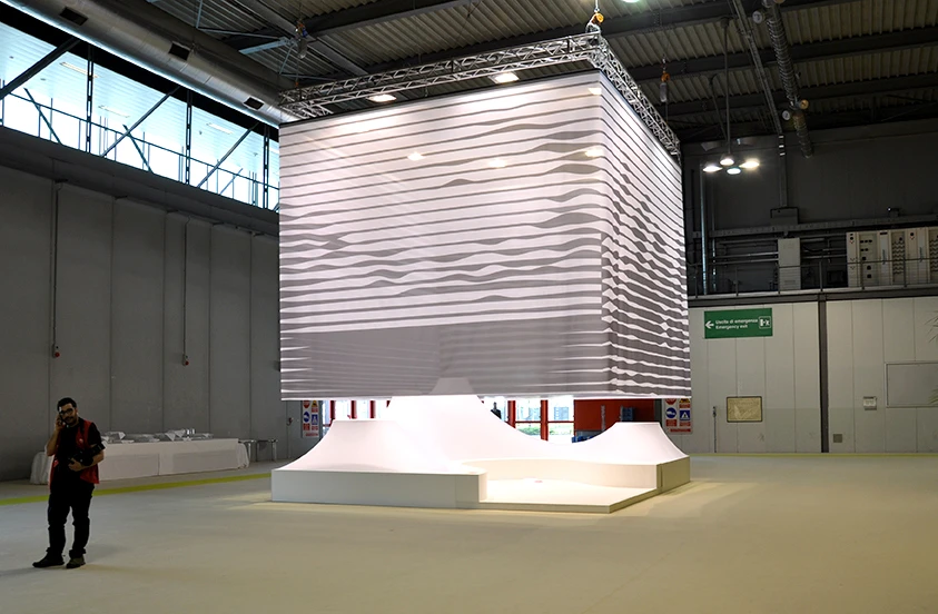 The show featured various student installations and the presentation of unique projects specially created for SaloneSatellite (Photo: Edoardo Campanale/Gizmag.com)