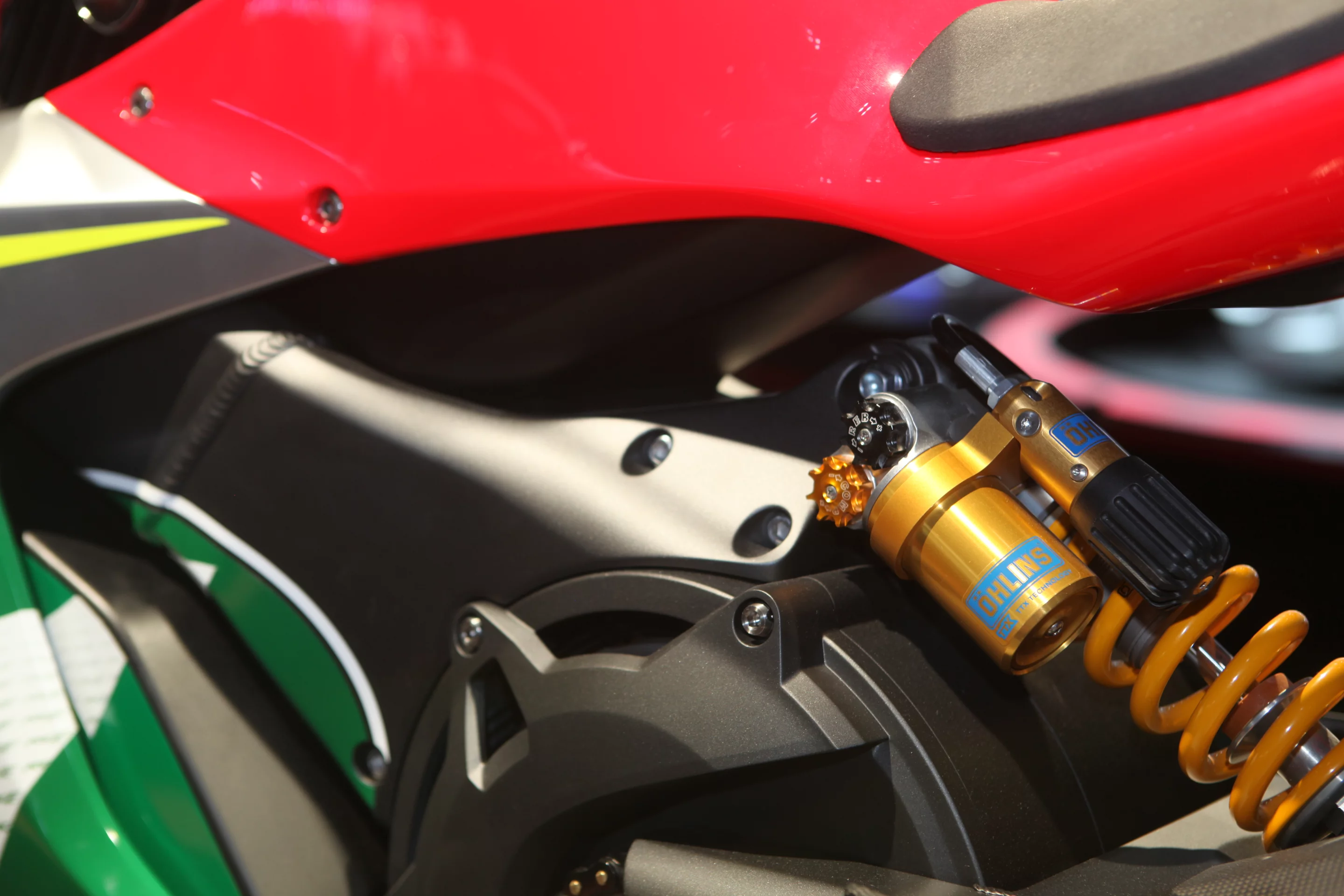 The Honda electric race bike shown at the 2011 Tokyo Motor Show