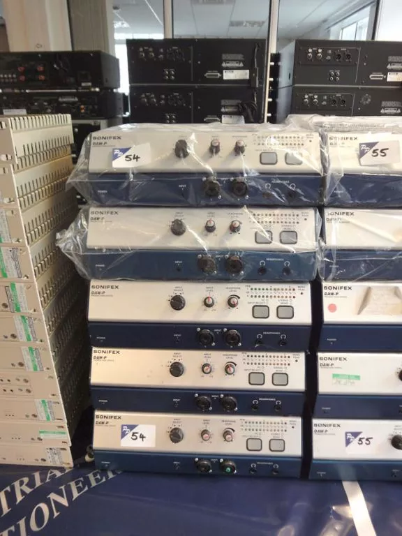 Bundles of Sonifex DAW-P production office digital audio workstations