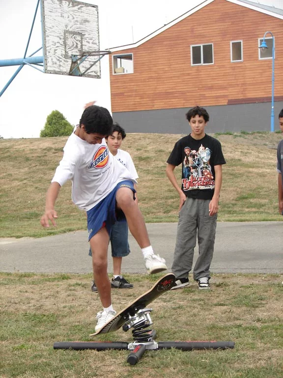 Gyroboard moves around in several directions