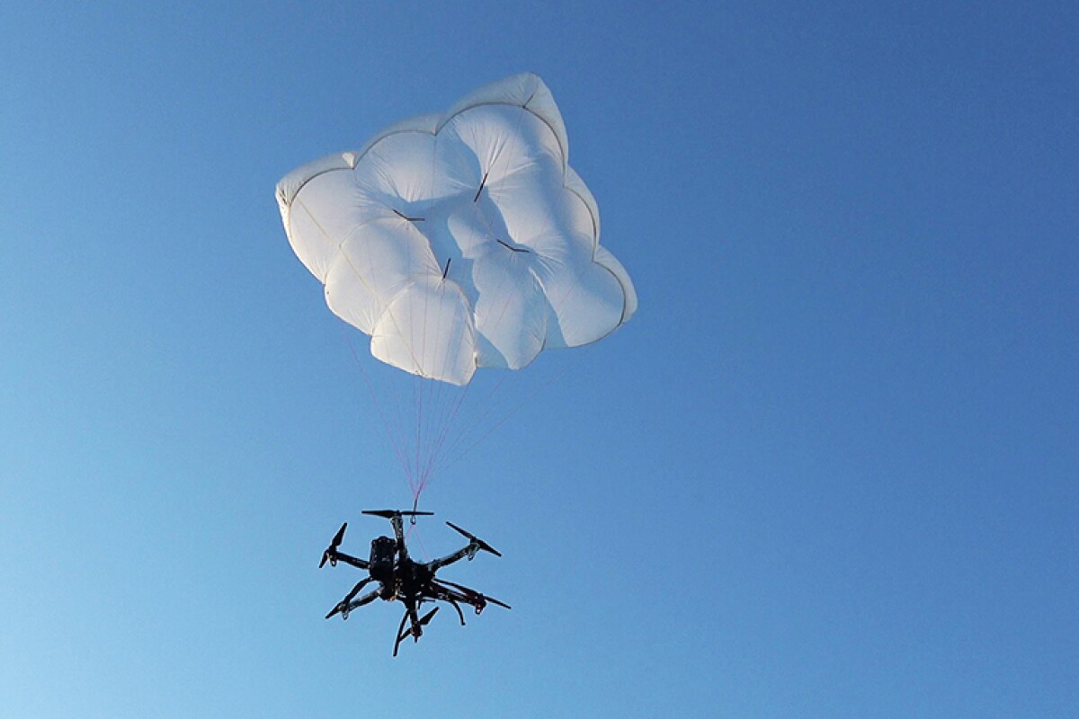 Rescue parachutes for drones to be unveiled in Frankfurt