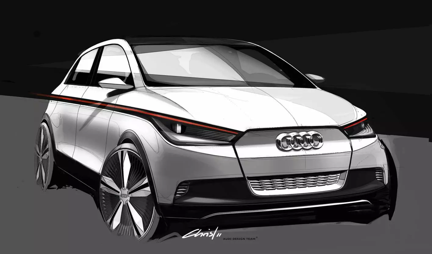 Audi's A2 concept electric car is set to appear at the 64th International Motor Show in Frankfurt this September