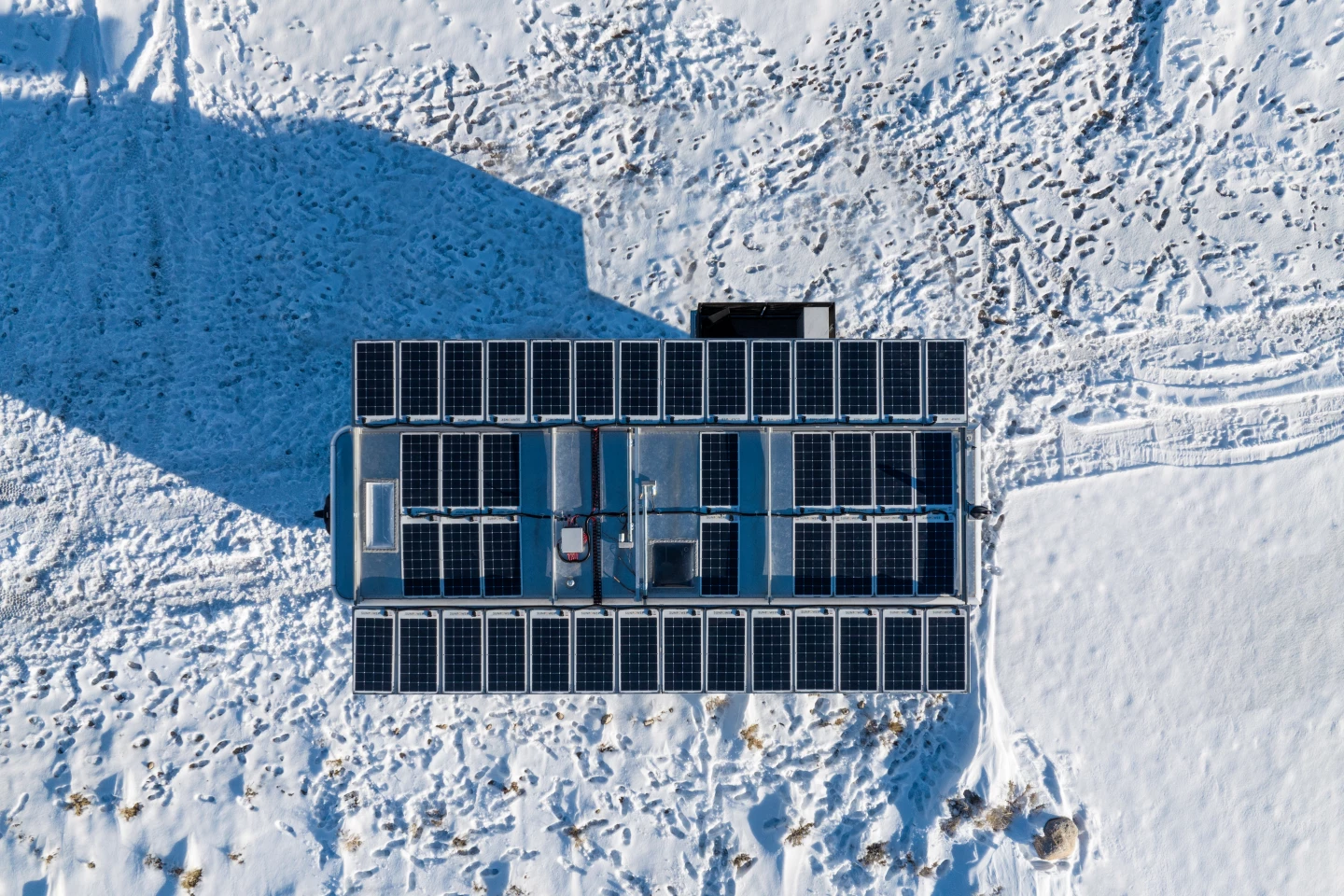 Living Vehicle has made more room on the roof for its expansive solar charging system