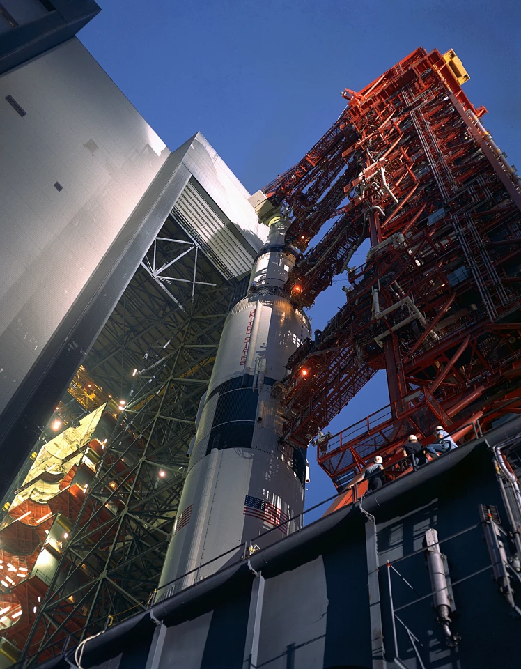 Apollo 12 rolling out