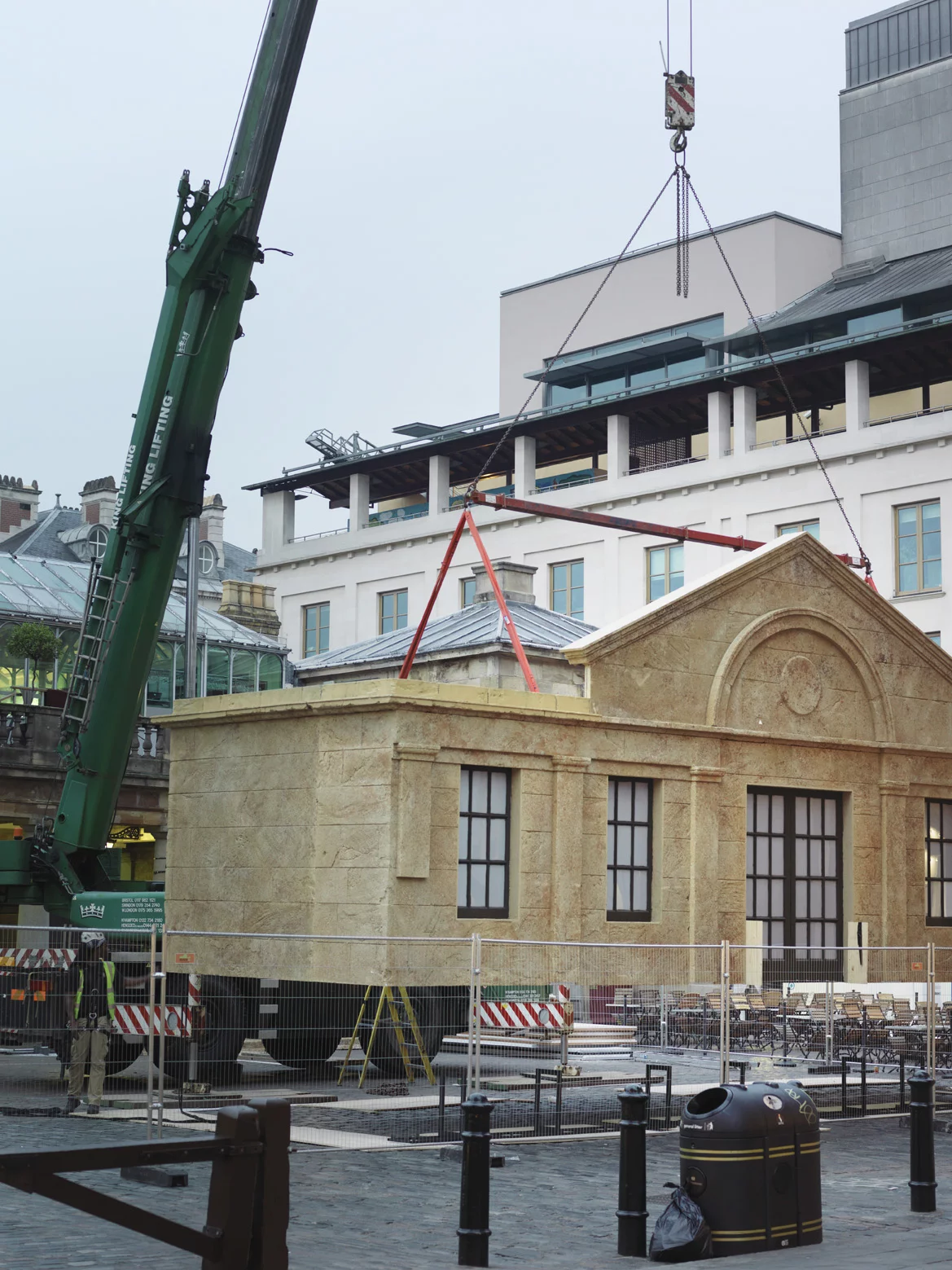 Photo documenting the construction process (Photo: Chris Tubbs)