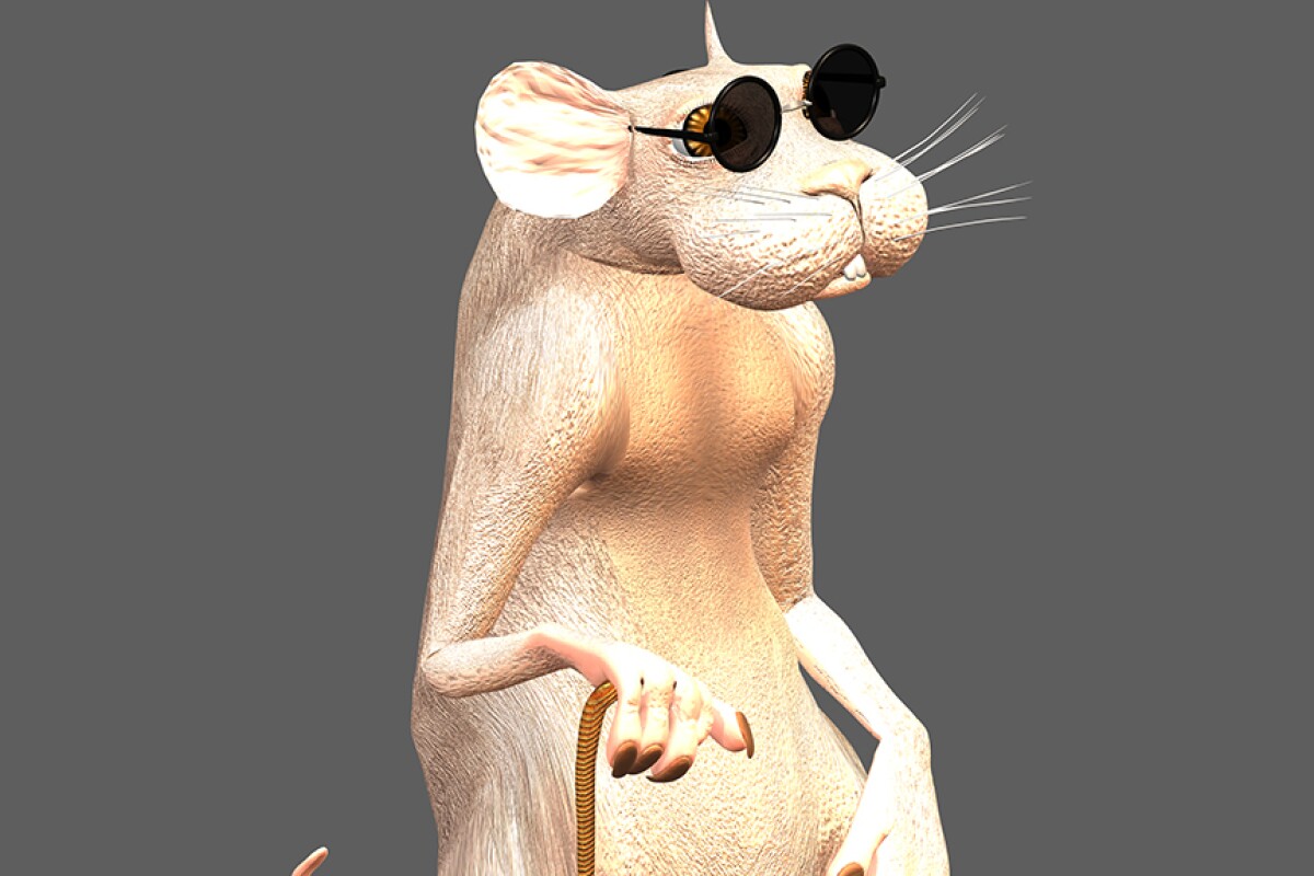 Researchers have discovered that the chemical AAQ temporarily restores some sight in blind mice and hope it could one day be used in humans (Image: Shutterstock)