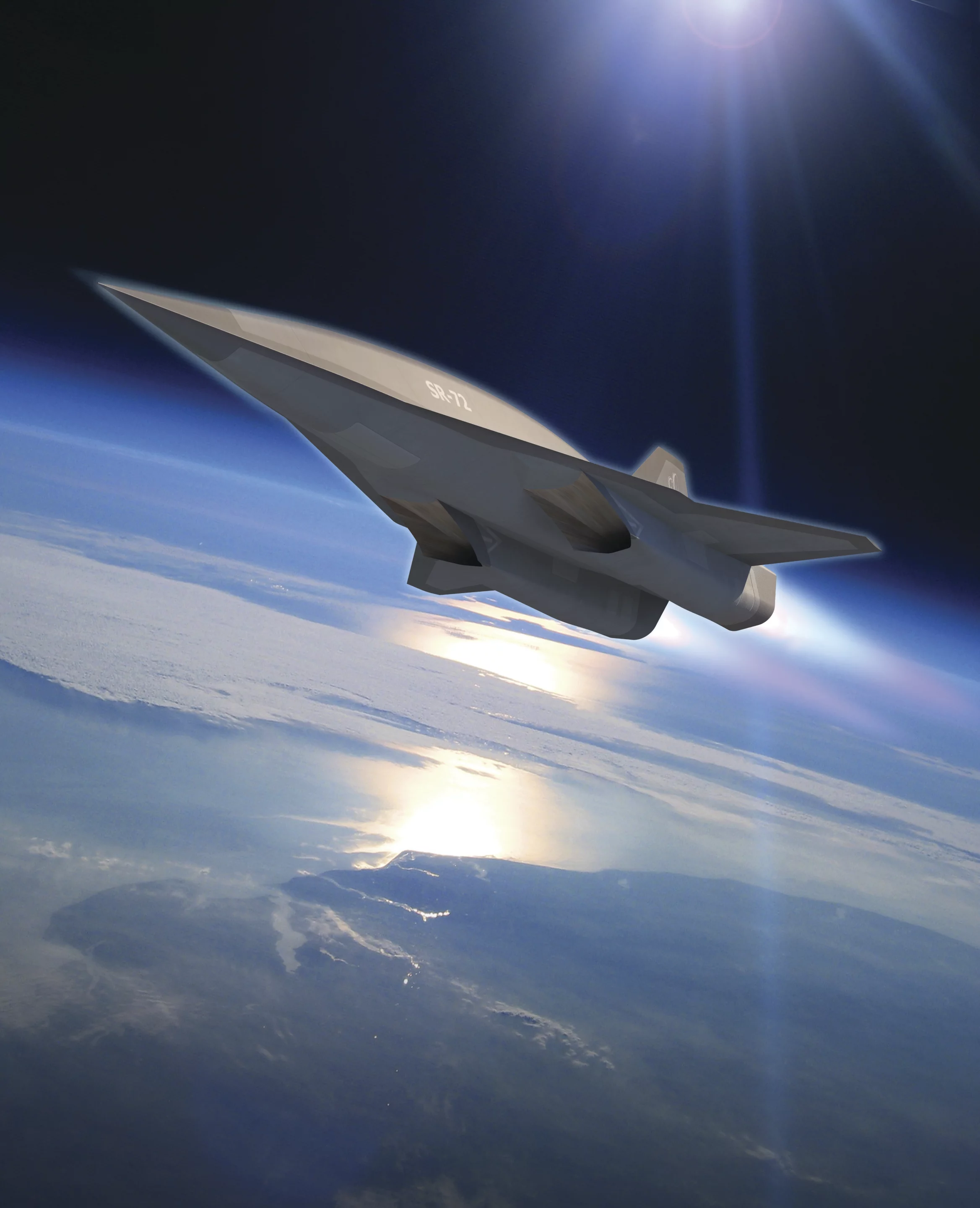 Artist's impression of the SR-72 (Image: Lockheed Martin)