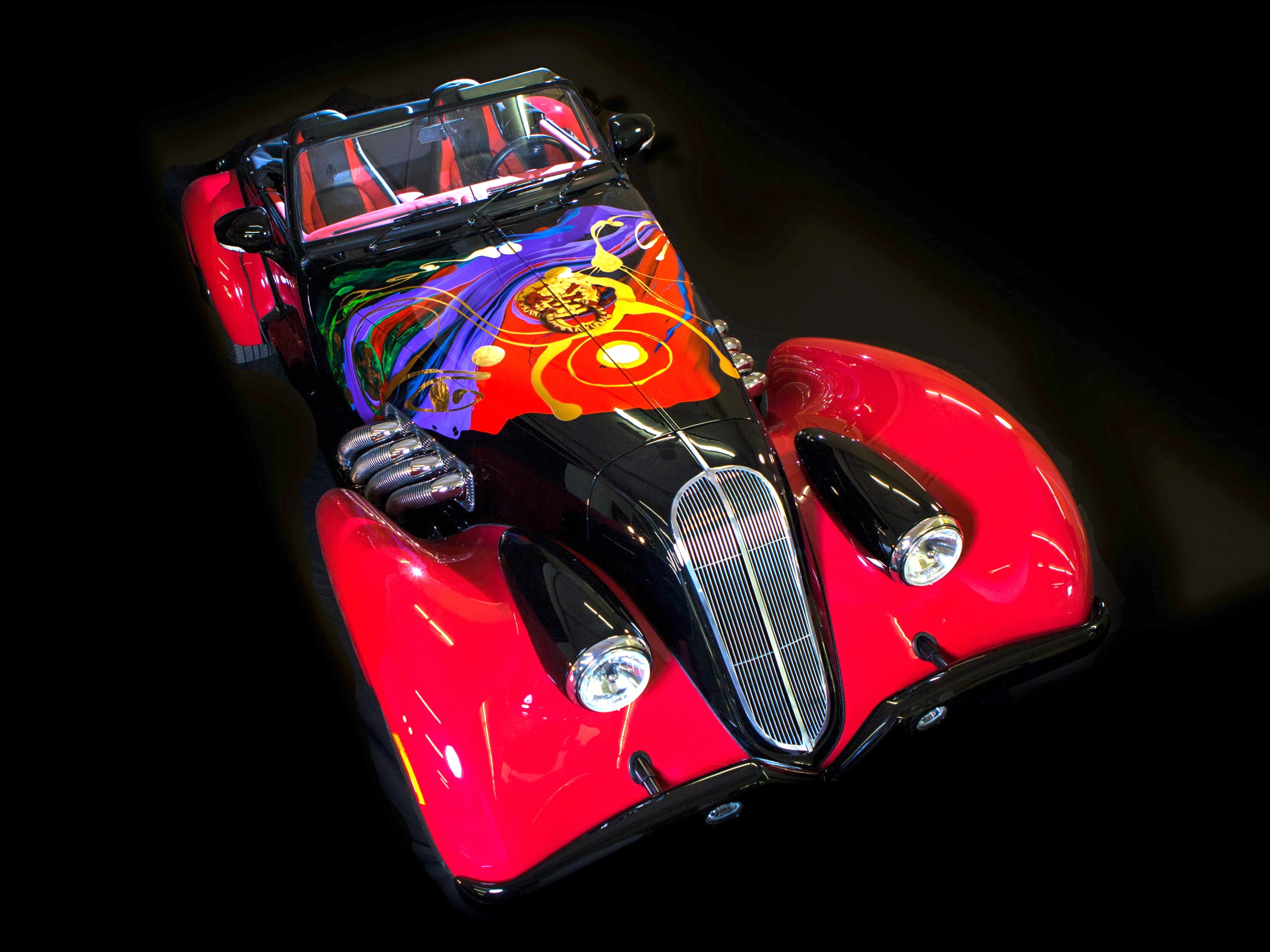 The 2,820-lb (1,279-kg) convertible can go from 0 to 60 mph (97 km/h) in a claimed four seconds