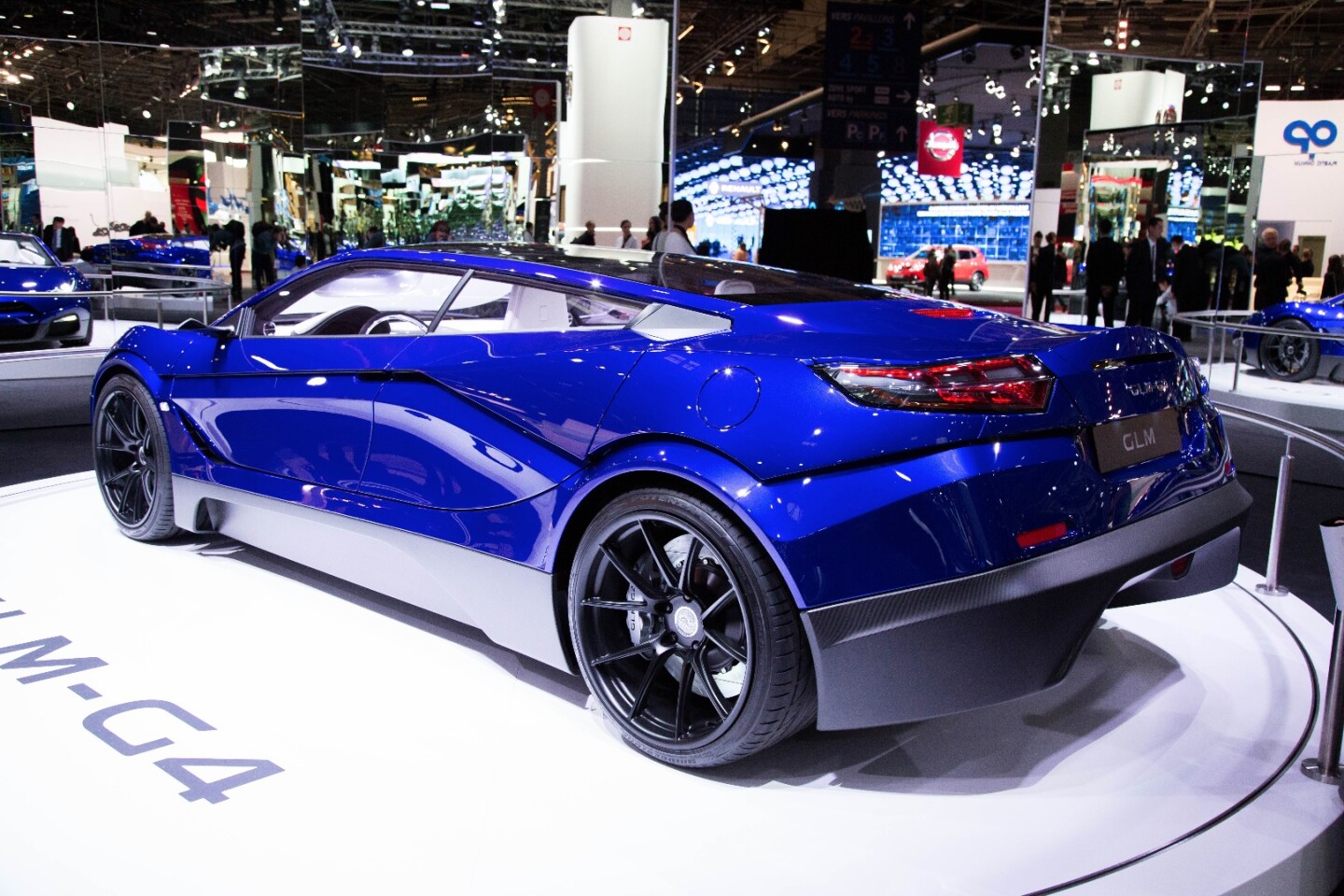 The car's interior has been designed to feel luxurious and sumptuous