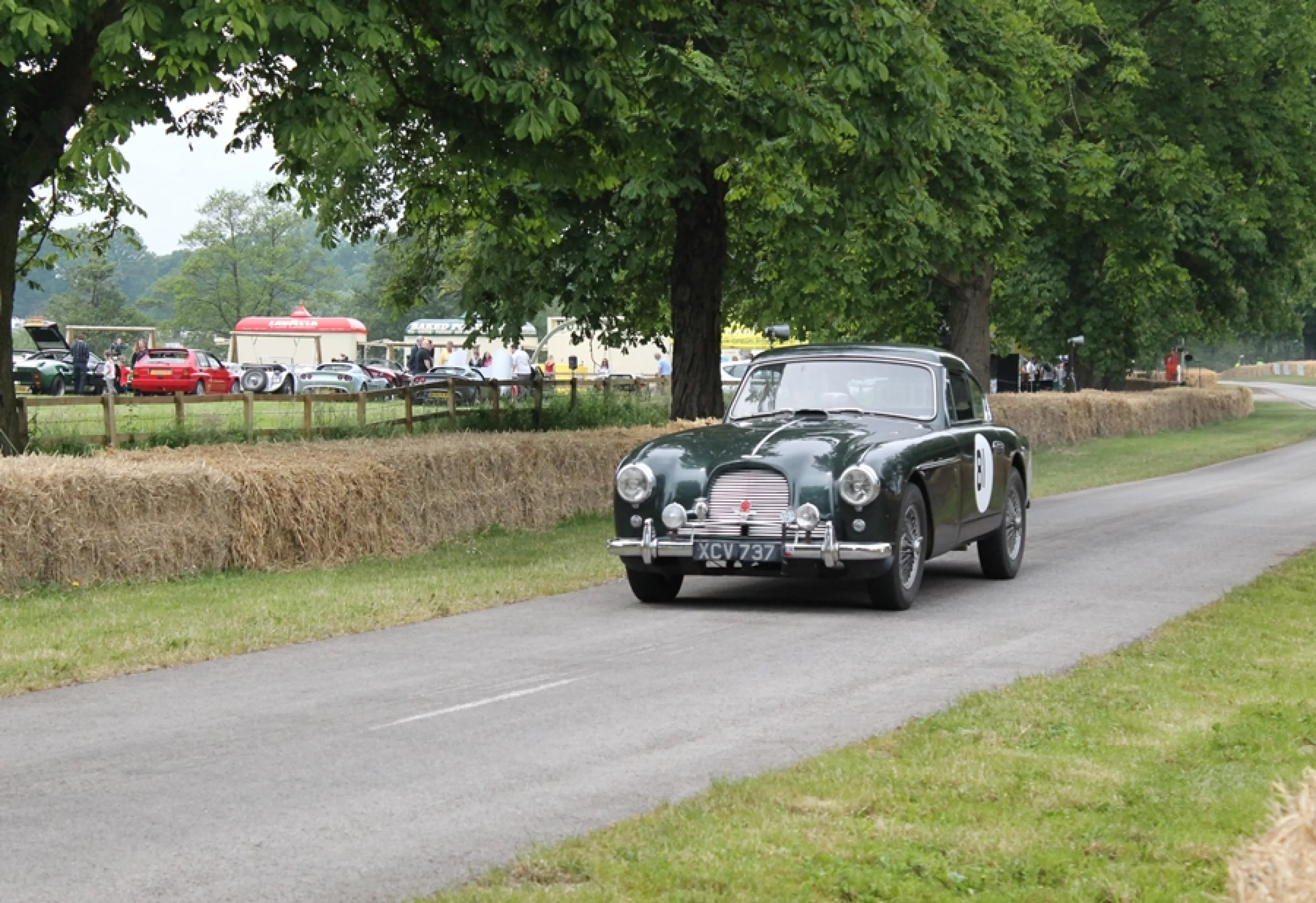 Aston Martin DB2/4 driven by Briony Serrell