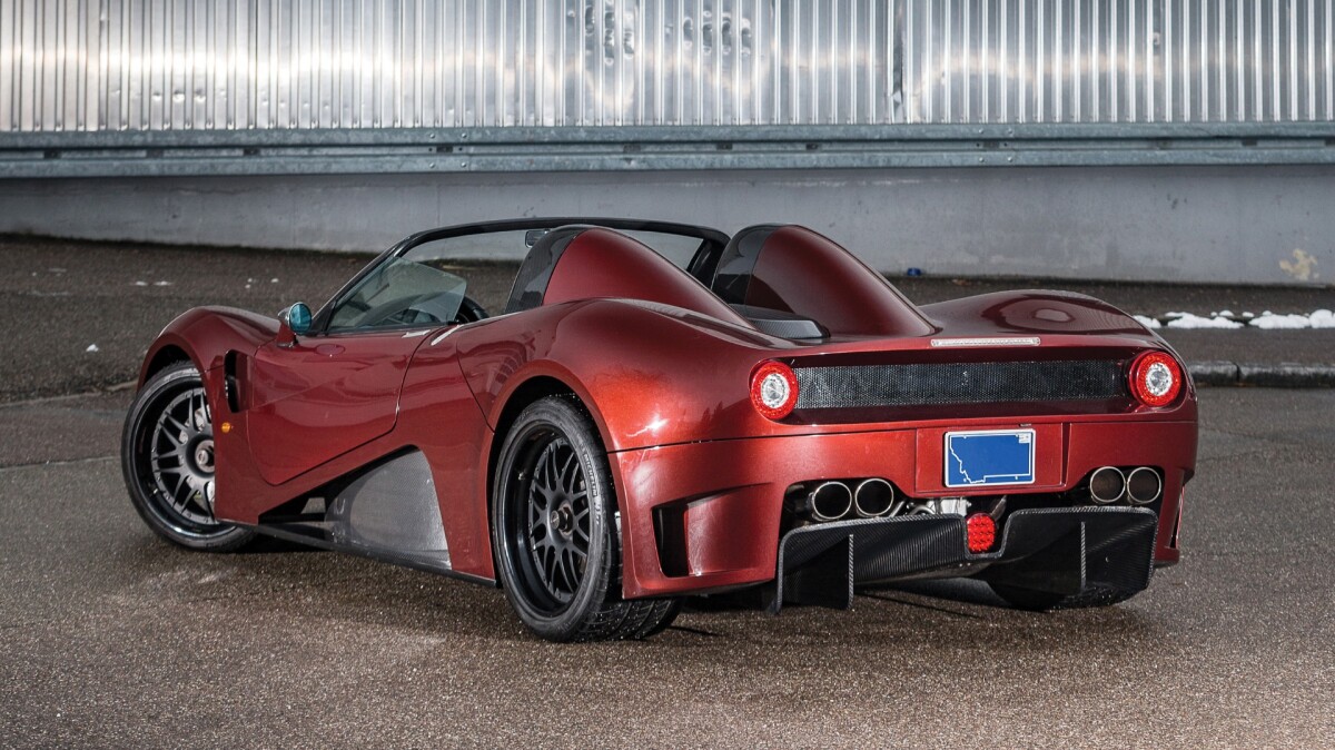 Our pick for the steal of the week. This 2005 Magnate P708 Barchetta is all that is left from an attempt to build a new supercar based on the Bizzarini P538 racing car. The Magnate cost $3.5 million to develop and uses a 7.0-liter LS7 V8 mated to a six-speed CIMA manual transmission. The body is carbon fiber and was built by Siam Intermagnate of Thailand. This is the only car completed and is by all reports a genuine supercar whose owner lost interest in the project. Great value for a truly unique sportscar, though the registration headaches no doubt depressed the final price to $109,462 (€89,125)