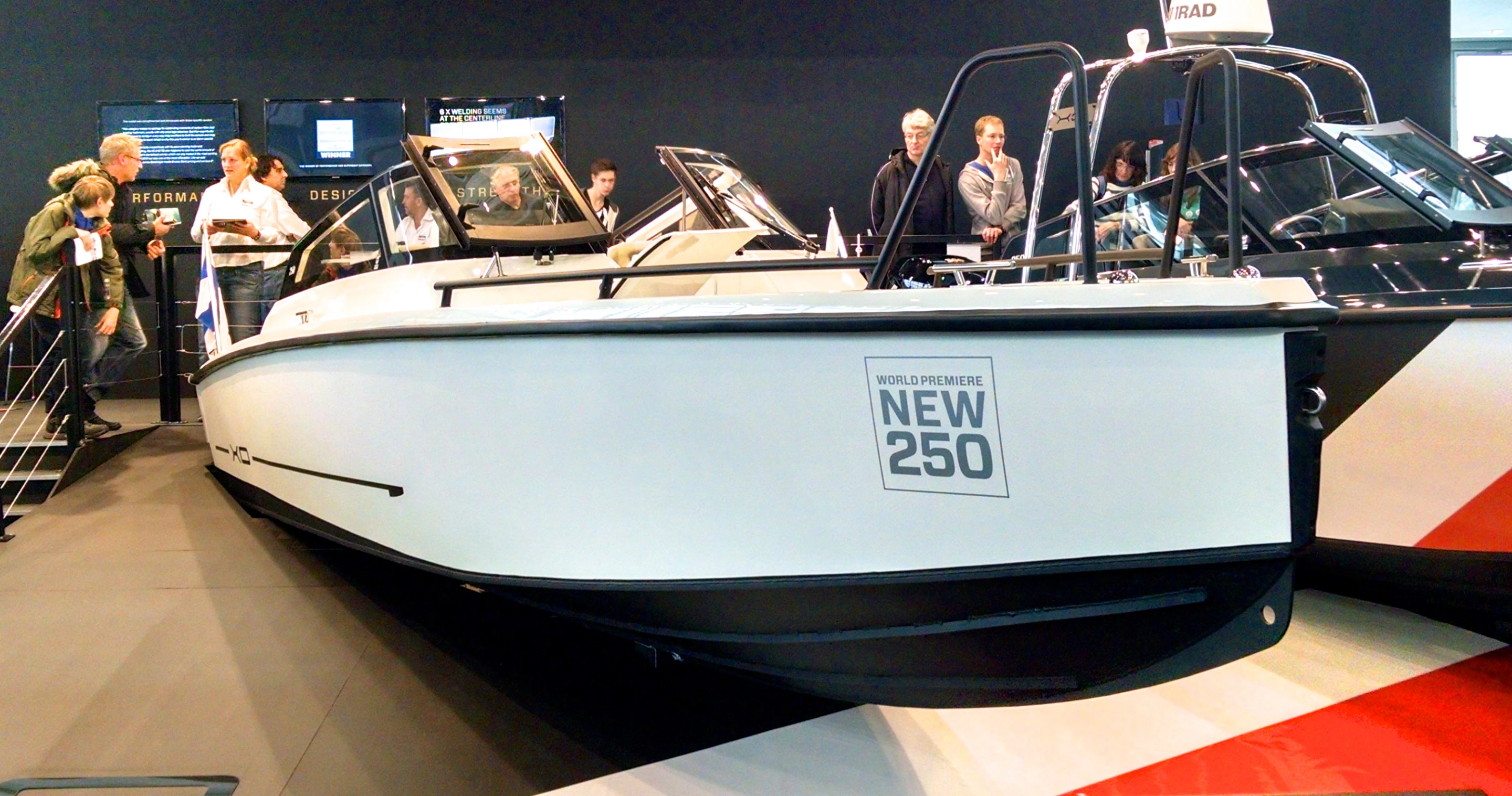 The new 250 from Finland's XO Boats (Photo: C.C. Weiss/Gizmag)