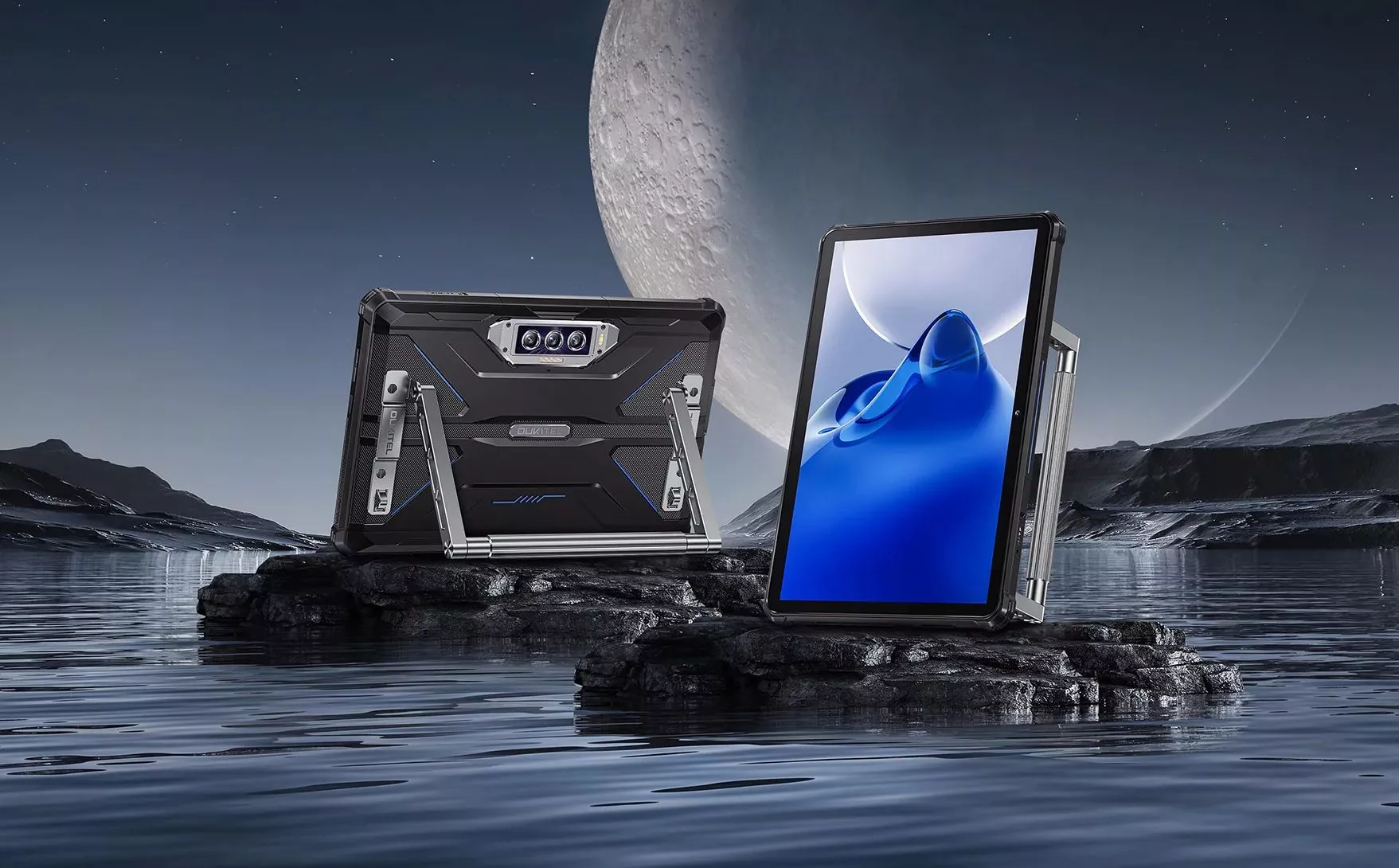 Oukitel boasts that the RT7 Titan is the first 5G rugged tablet, and it comes with a monster 32,000-mAh battery that can be used to top up other devices while out and about