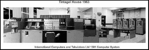 An ICT1301 in Tintagel House 1963 (Image: bnps.co.uk)