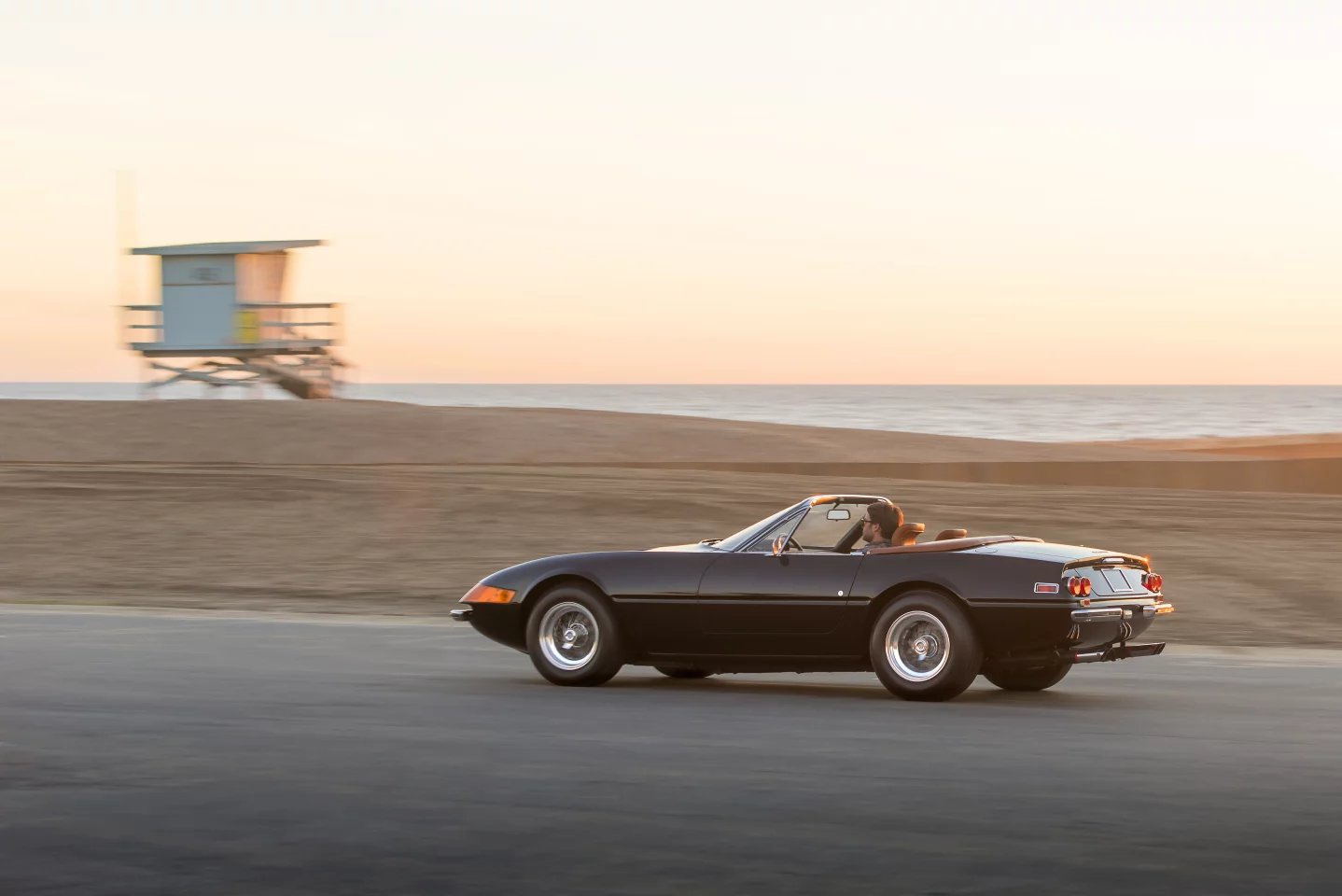 This 1972 Ferrari 365 GTB/4 Daytona Spider by Scaglietti was estimated to sell for $3,000,000 to $3,500,000 and sold for $3,300,000Official Auction Page