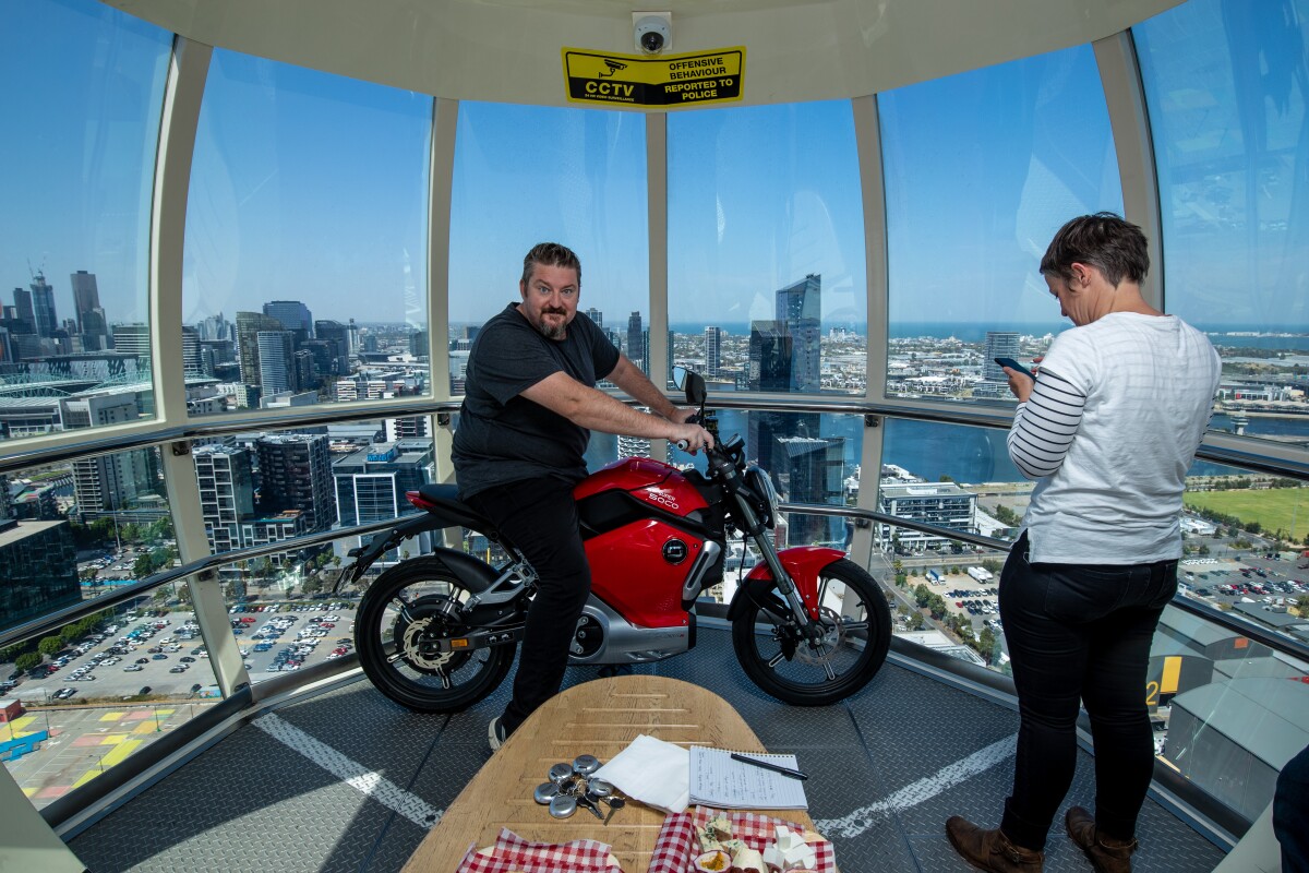 An interesting launch event took us aboard the Melbourne Star ferris wheel for terrific views of the city