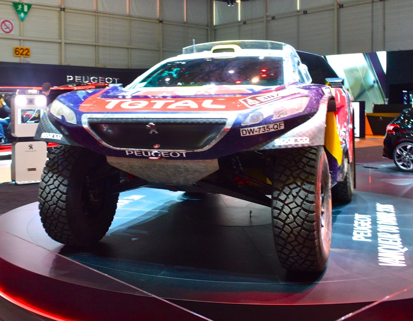 Fresh off its Dakar victory, the Peugeot 2008 DKR16