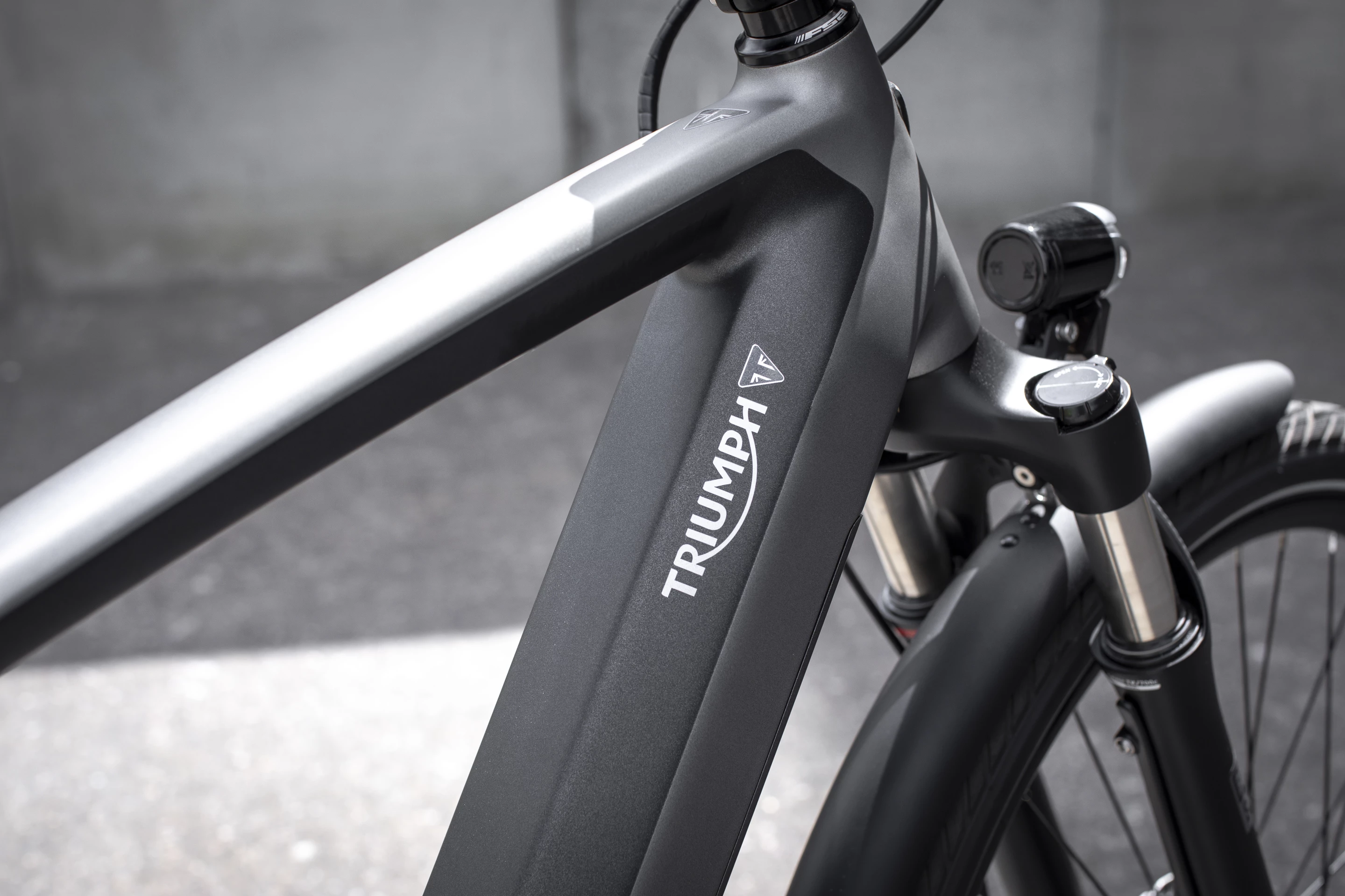 A black and grey color palette give the Trekker GT a refined look