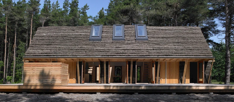 The Modern Seaweed House by Vandkunsten