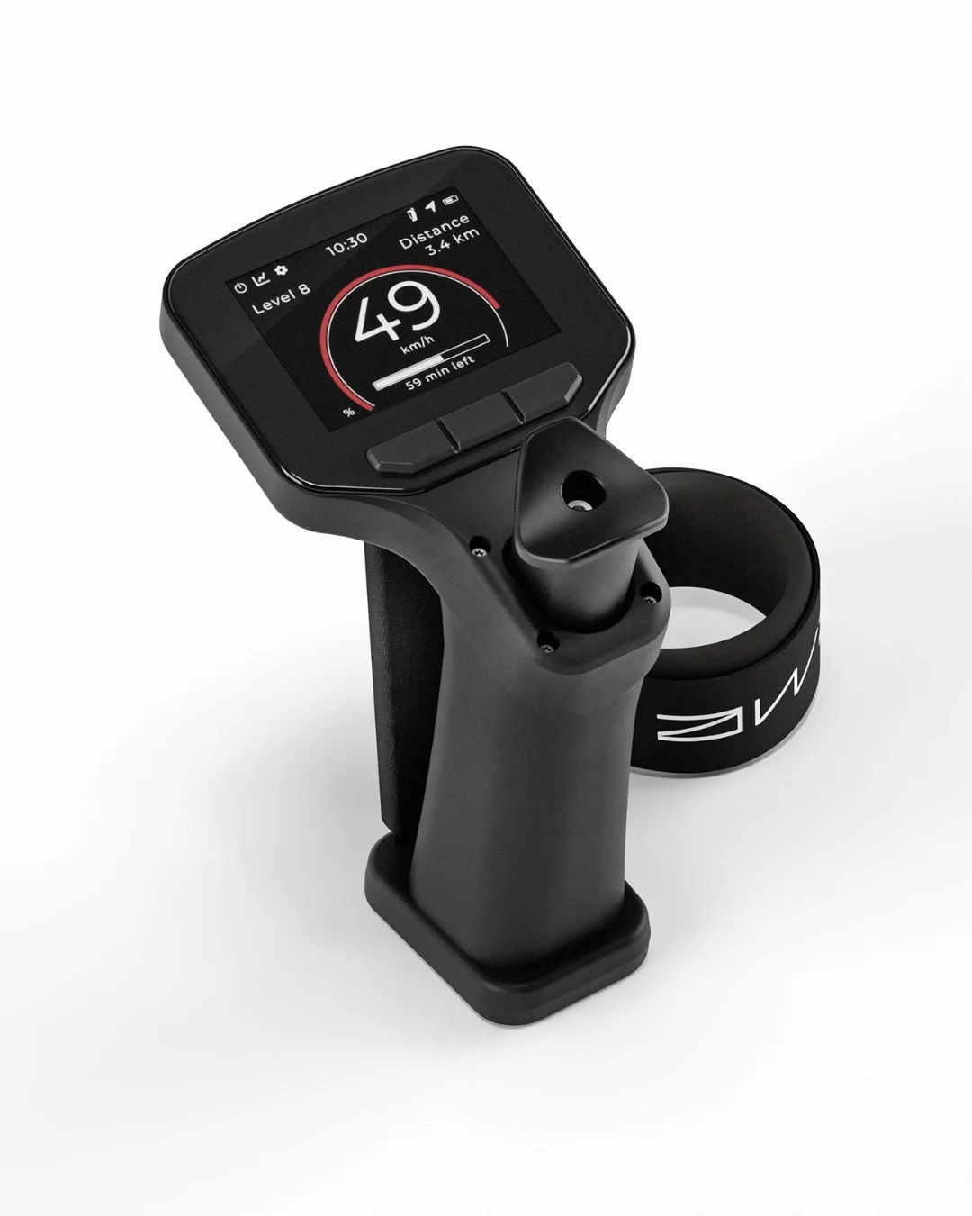 The RÄVIK Explore comes with a new hand controller rocking a large color display, ergo grip and precision throttle