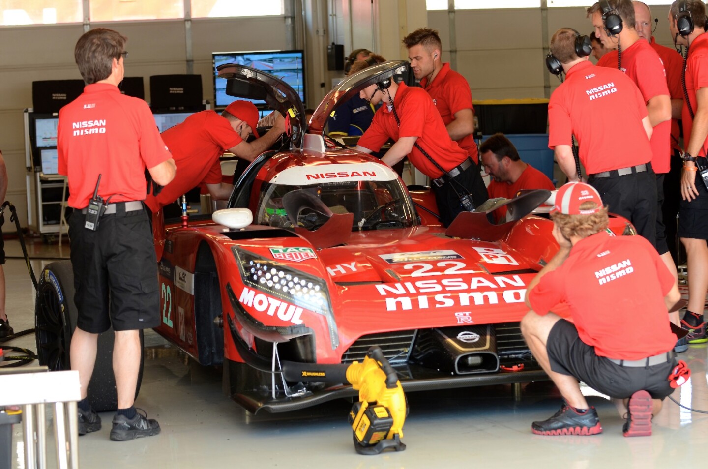 The LM Nismo battled during its time at Le Mans