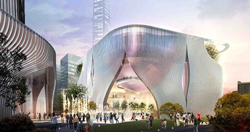 Bing Thom's Xiqu Centre opera house concept design (Image: Bing Thom)