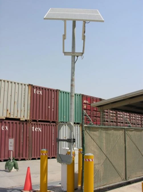 Solar-powered RFID readers and signposts