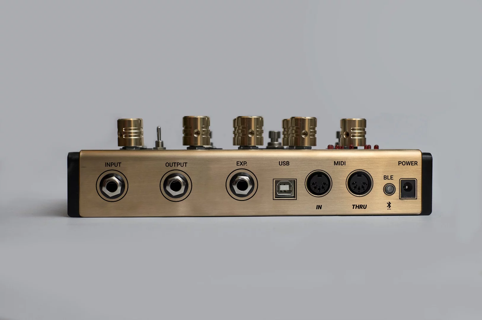 The BIAS Distortion benefits from a road-ready metal framework, four footswitches for preset selection and six knobs for on-pedal adjustment of the selected sound