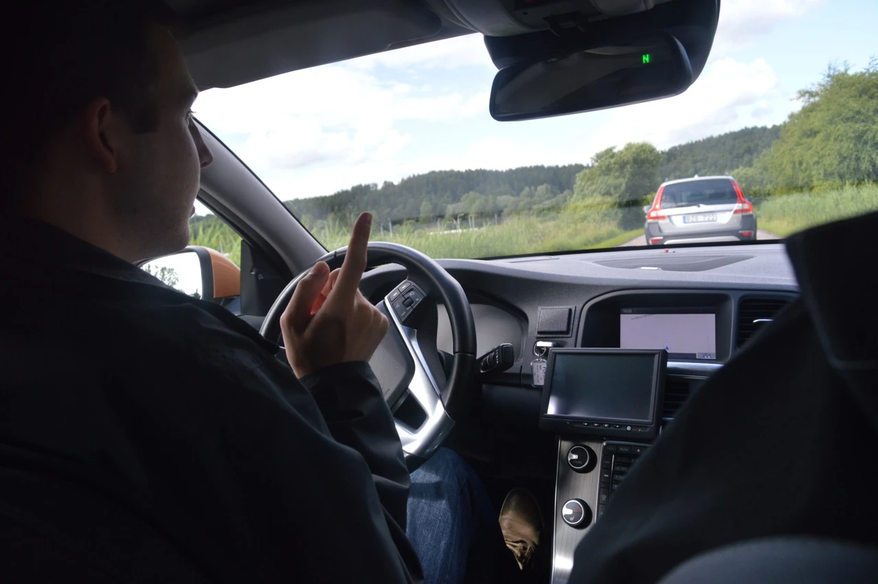 ...but Volvo's engineer says drivers will quickly make the adjustment (Photo: Gizmag)