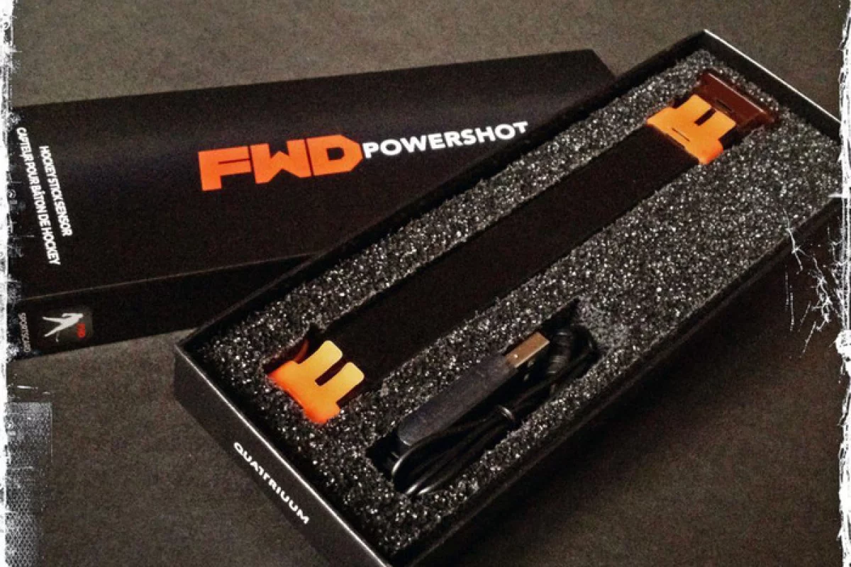 The FWD Powershot in its packaging