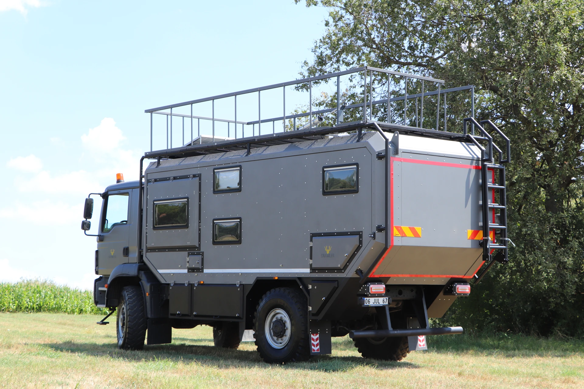 Turkish overland RV lives and works far from the hordes